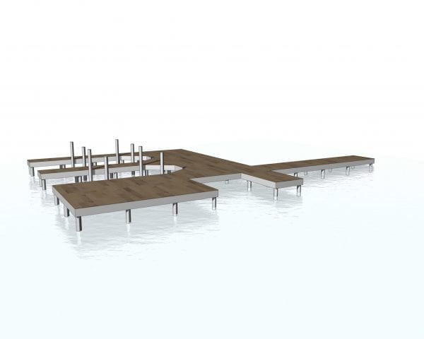 This image portrays Plan 6 by Knoxville Docks & Decks | DOCK & DECK.