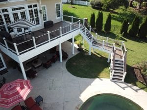 This image portrays Wilcox Deck by Knoxville Docks & Decks | DOCK & DECK.