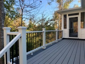 This image portrays Potter Deck by Knoxville Docks & Decks | DOCK & DECK.